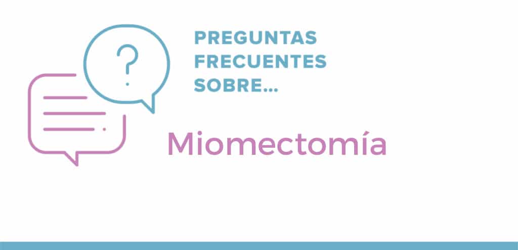 Preguntas frecuente sobre Miomectomía. Logotipo de FAQ